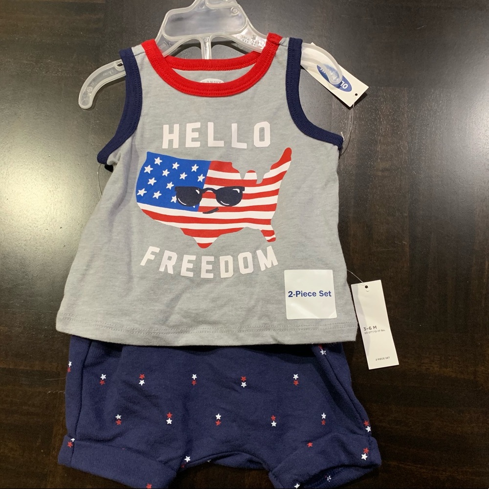 Baby Hello Freedom 2-Piece Set